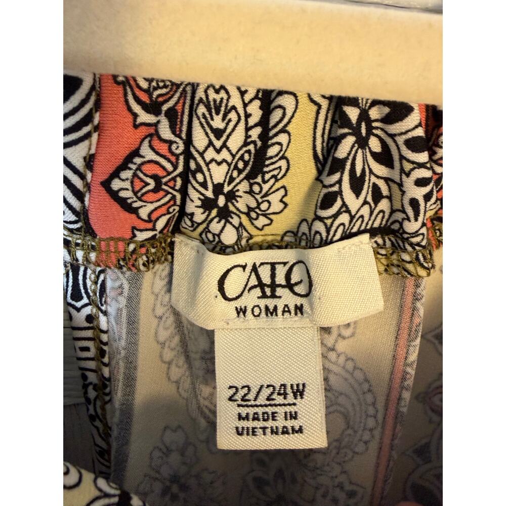 Cato women’s maxi dress sleeveless halter, bohemian hippie, colorful plus size ￼ - Picture 4 of 12